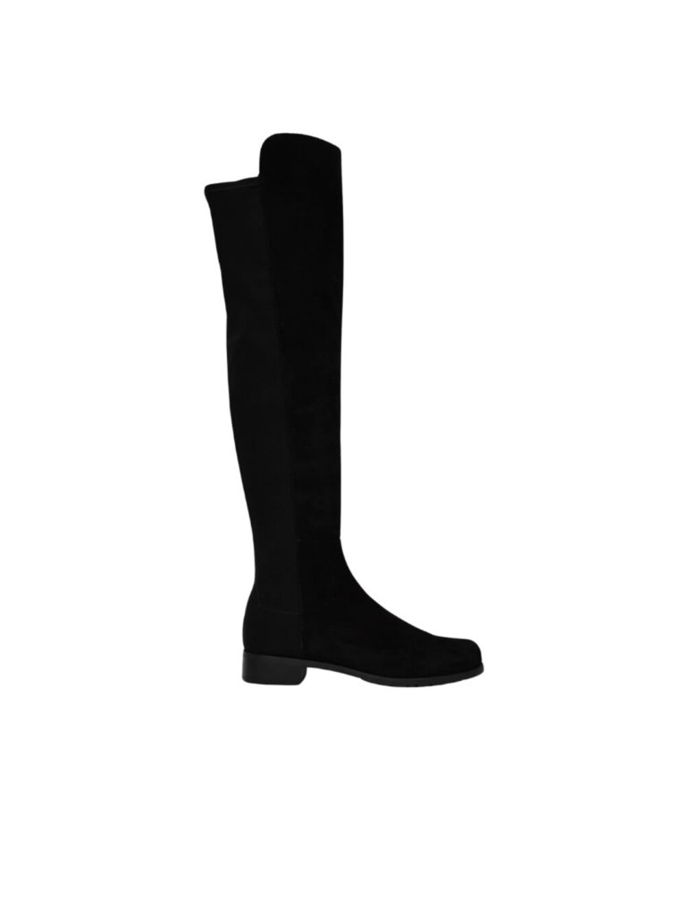 Stuart Weitzman Black Suede 5050 Over the Knee Boot 36
